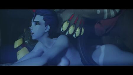 Widowmaker - جنس شرجي؛ إباحية هنتاي ثلاثية الأبعاد؛ [Overwatch]