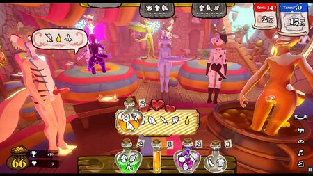 أحدث إصدار من لعبة "Slime SFM Hentai" الحلقة 4: تنانين تحب لعق فتحة الشرج