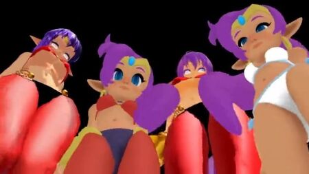 MMD شانتاي: رقصة الأشباح المثيرة!