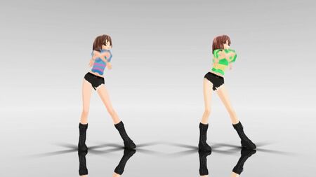 MDD-Sexy Frisk و Chara