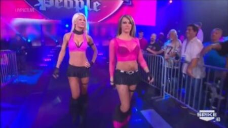 [#My1] TNA Impact Wrestling 4 أكتوبر 2014 - دخول فريق "بيوتيفول بيبول"