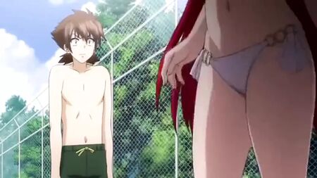 المشاهد ذات الطابع الجنسي في مسلسل «High School DXD»