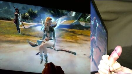 تكريم لشخصية من لعبة Guild Wars 2