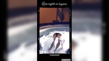 ماديسون غريس ريد ترتدي بيكيني في الجاكوزي