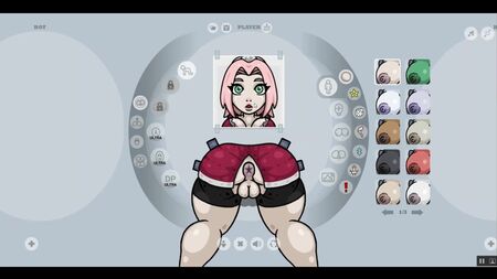 لعبة هنتاي "Fapwall Rule34" ساكورا من ناروتو – مضاجعة عنيفة