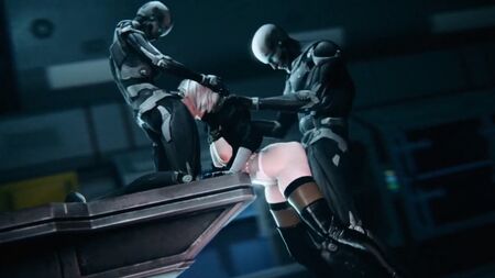 Nier Automata 2B التجمع الأول من استوديو FOW 3D SFM هنتاي الإباحية (18+)