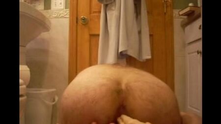 phallus المطاط في فتحة الشرج - محلية الصنع