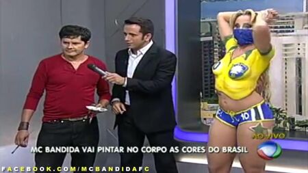 MC Bandida في بث مباشر على برنامج «Balanço Geral» | Brazilian Girls braziliangirls