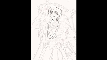 【رسم سريع باستخدام IbisPaintX】 سكاراموتش [] Genshin Impact بواسطة bbebbeat