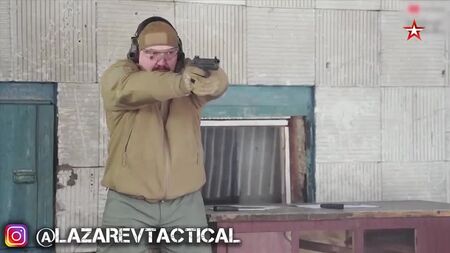 [Lazarev Tactical] PL-15 أو «أوداف» – مسدس عسكري جديد – بديل لـ PM؟ قناة «زفيزدا»، برنامج «البث المفتوح»