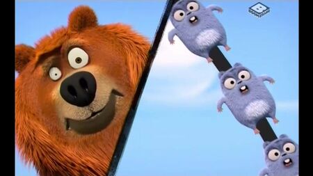 «غريزلي والليمينغ» (Grizzly and the Lemmings) - الحلقات 35-37 - مجموعة باللغة الروسية! [mult-karapuz.com]