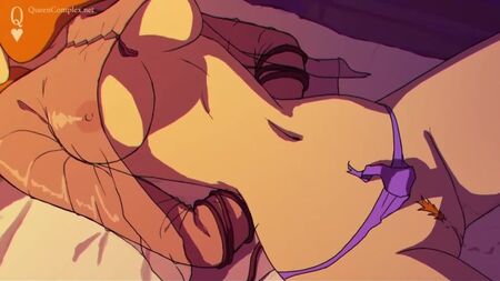 رسوم متحركة إباحية قصيرة ثنائية الأبعاد من إنتاج Queencomplex: دافني وسكوبي دو هنتاي R34 Rule34 خشن