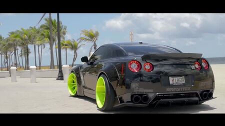 #Liberty Walk #نيسان #GTR #الإصدار_الأسود! (4K) _ XN WORKS