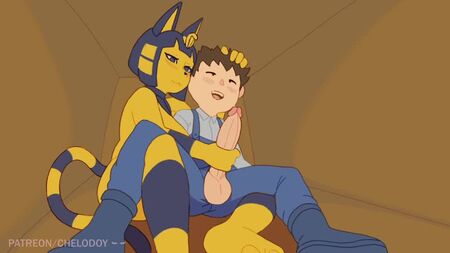 أنيمال كروسينغ أنخا × القروي تشيلودوي رسوم متحركة أنيمي إباحي 18+ أنيمي رسوم متحركة هنتاي جنس هنتاي