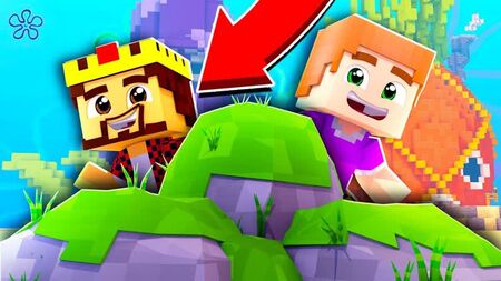 [بوزي] لعبة الاختباء مع أيدو وبوزي في عالم سبانش بوب في ماينكرافت!