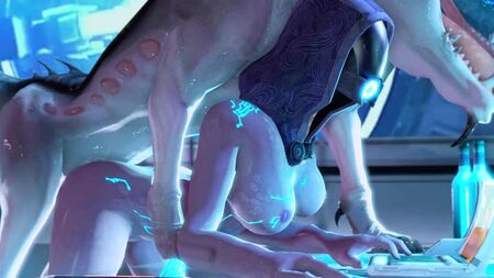 مغامرة تالي في حالة سكر (مشاهد جنسية من لعبة Mass Effect)