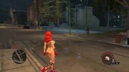 Saints Row: The Third — تعديل العري