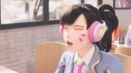 "D.Va Tasty Treat" من Lvl3Toaster