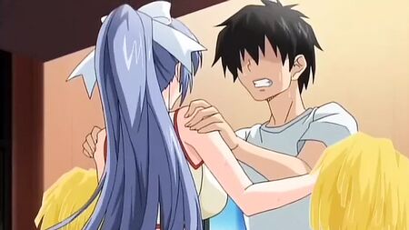 أنمي هنتاي «Paizuri Cheerleader Vs Sakunyuu Ouendan» (2014)