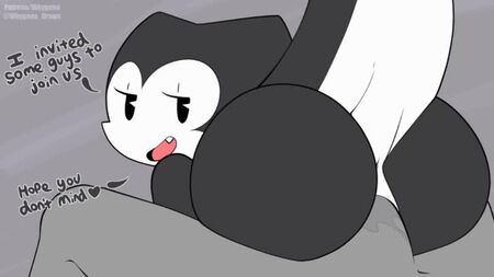2D Yiff من Whygena - إباحية فروية مستقيمة E621 FYE - إيفلين تُضاجع من قبل ثلاث قطط ذات قضبان ضخمة - جنس جماعي - جنس فموي